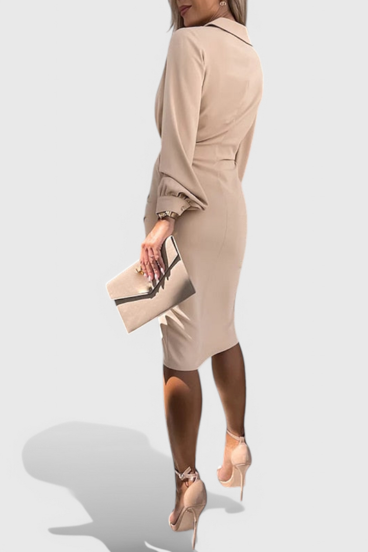 Vestido midi versátil y cómodo para mujer, perfecto para verano, casual o fiesta con estilo.