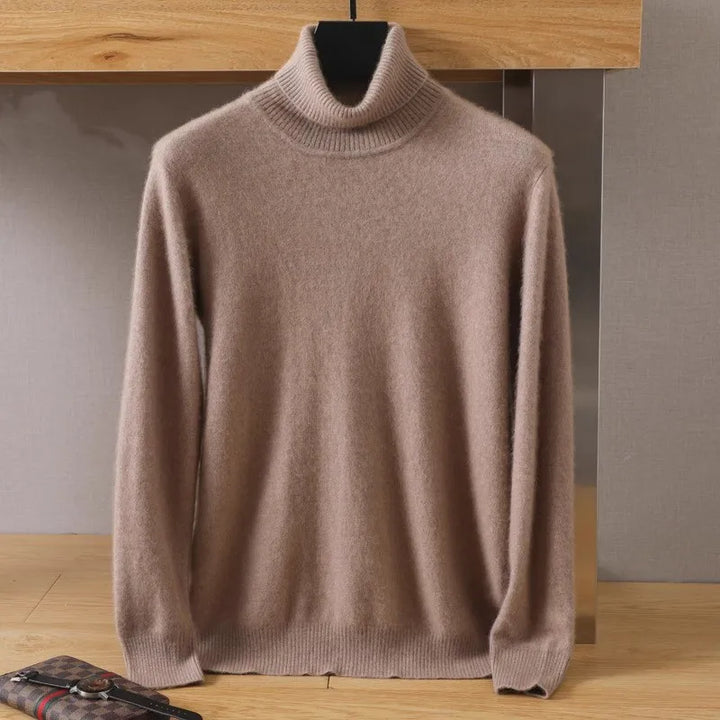 Abrigo cálido de punto japonés para hombre. Perfecto para el invierno y look sofisticado.