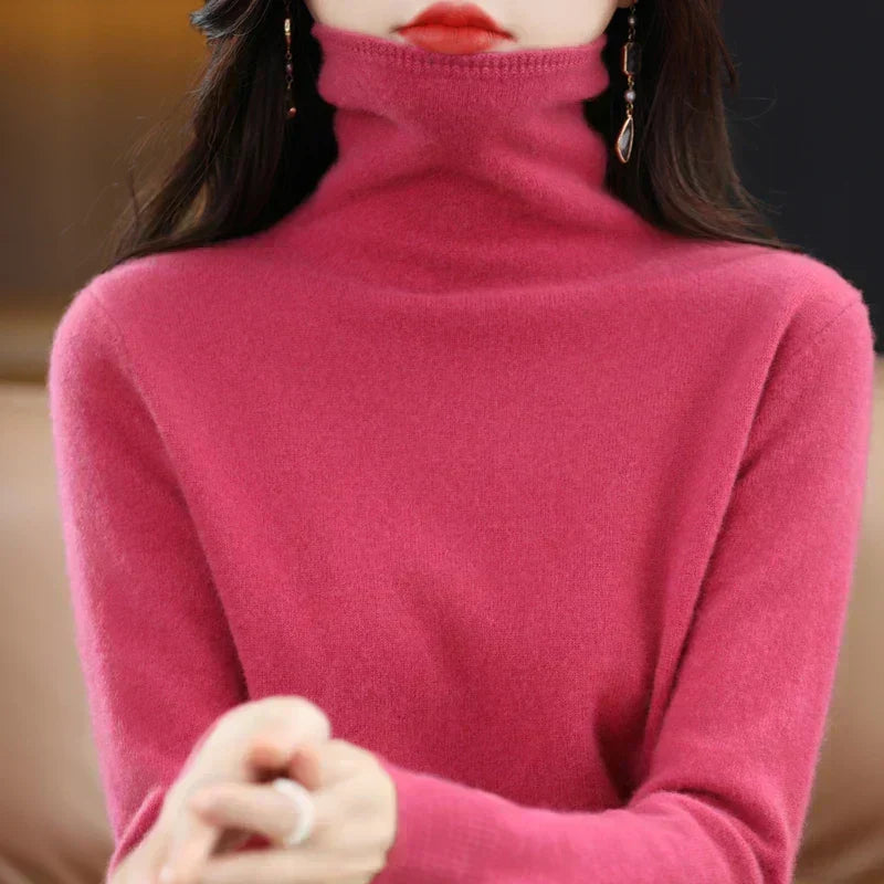 Abrigo de invierno anti-pilling, suéter de moda para mujer que ofrece calidez y estilo.
