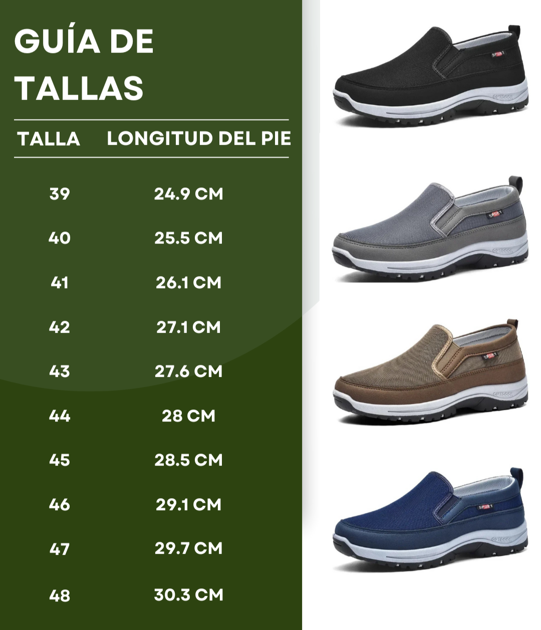 Zapatos terapéuticos para hombre, sin cordones, diseño moderno, cuidan tus pies sensibles.