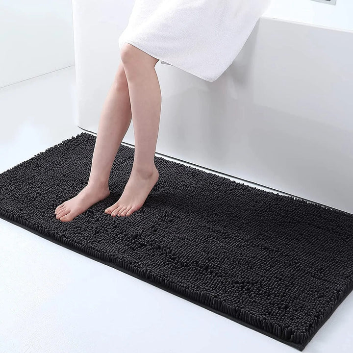 Alfombra de seguridad para baño, absorbente y antideslizante. Esencial para cocina y entrada del hogar.
