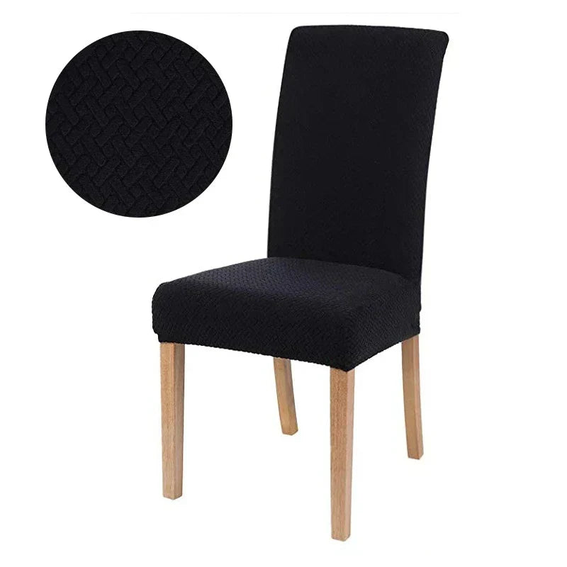 Protector de silla lavable con diseño jacquard, resistente y perfecto para familias.