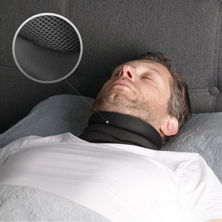 Almohada ortopédica cervical antirronquidos, promueve una postura de sueño saludable y reduce los ronquidos. Para un mejor descanso.