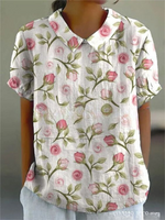 Rosa Claro con Estampado Floral