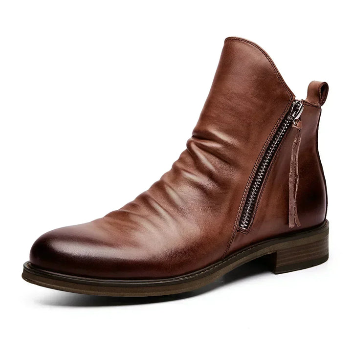 Botas Chelsea modernas para hombre, color marrón, ideales para estilo casual y elegante. Confort diario.