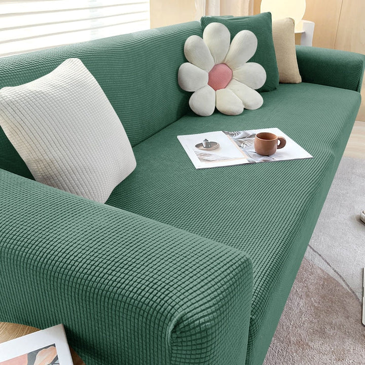 Cubierta elástica para sofá, protectora. Impermeable, renueva tus muebles y mejora la sala de estar.