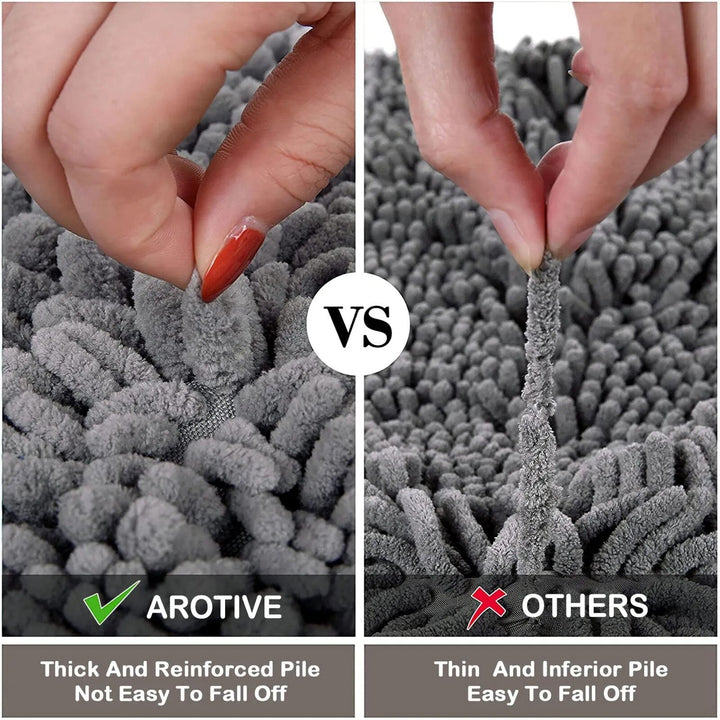 Alfombra para el hogar, diseño absorbente y antideslizante. Perfecta para baño, cocina y entrada con seguridad.