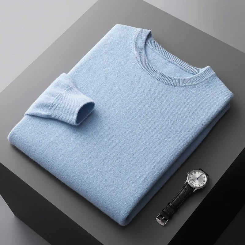 Suéter para hombre, tejido de punto suave, ideal para un estilo versátil y cómodo.