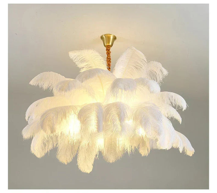 Lámpara colgante contemporánea para sala de estar. Diseño escultórico, ideal para decoración interior moderna.