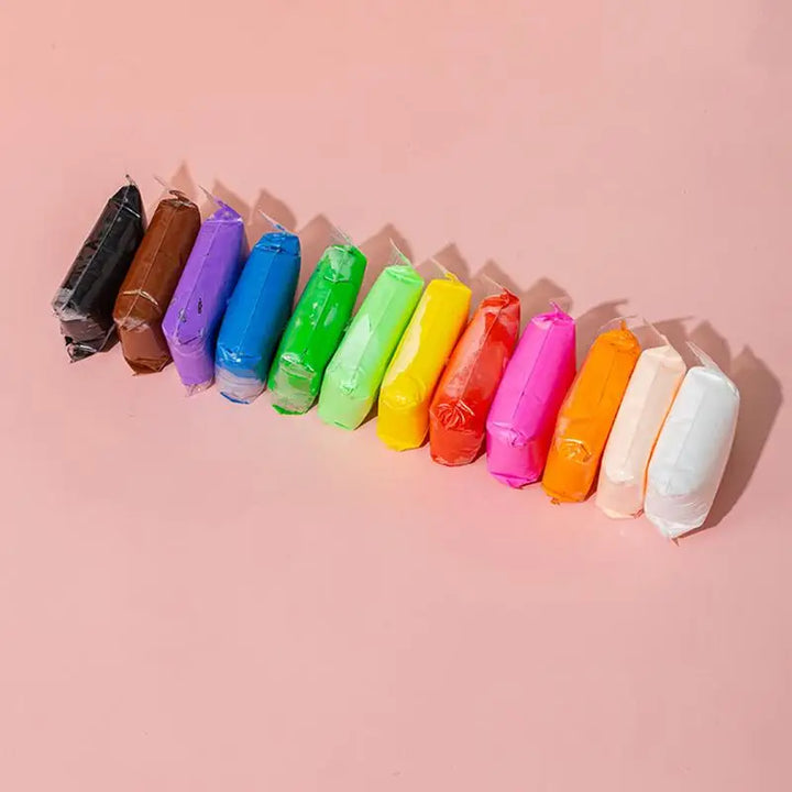 Kit creativo de arcilla para modelar. Desarrolla la imaginación en proyectos de arte y manualidades para todas las edades.