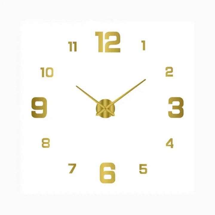 Clásico reloj de pared para cocina, comedor o sala de estar, silencioso y funcional, fácil lectura.