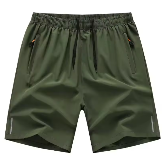 Pantalones cortos para hombres, cómodos y versátiles. Ideales para deportes, entrenamiento o look casual de verano.