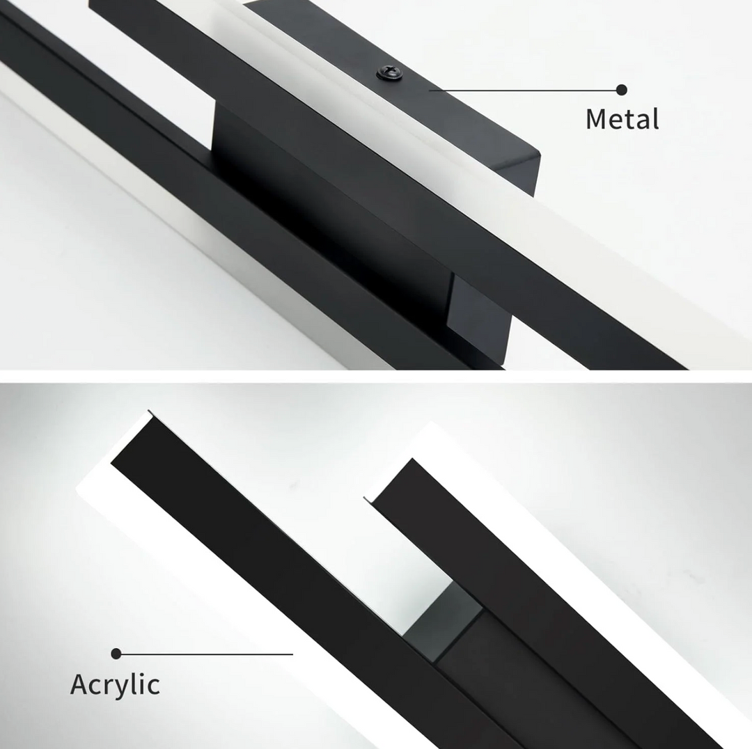 Aplique de pared LED elegante para dormitorio, crea un ambiente moderno y acogedor.