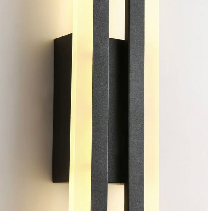 Lámpara de pared LED contemporánea para sala de estar, iluminación ambiente decorativa.