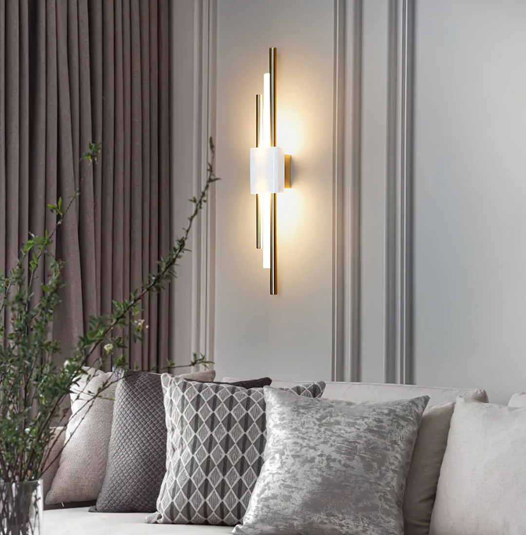 Aplique de pared LED, diseño contemporáneo para cualquier espacio.