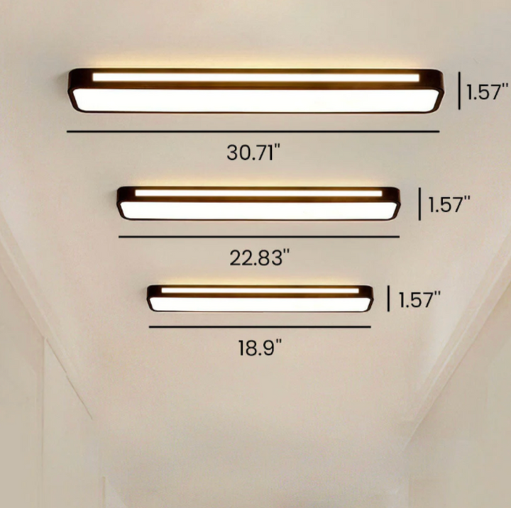 Lámpara colgante LED de techo, diseño minimalista, aporta un toque moderno a cualquier habitación.