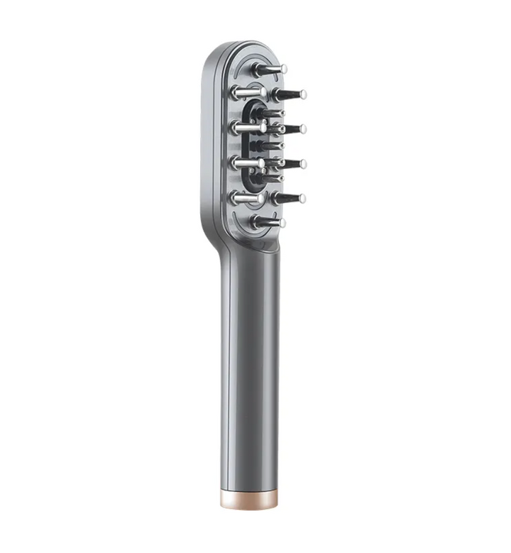 Estimulador capilar para aumentar volumen y densidad del cabello. Combate caída con luz y microcorriente.