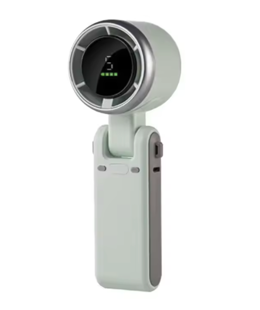 Miniventilador portátil USB para enfriamiento personal, compacto y potente, perfecto para cualquier lugar.