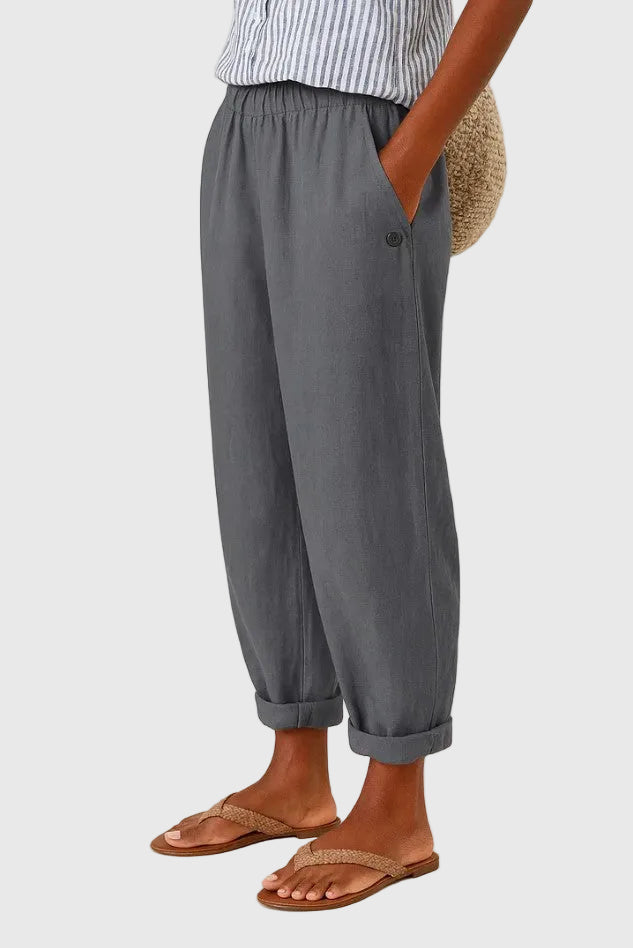 Pantalón de moda para mujer, perfecto para un look casual o un atuendo elegante y cómodo.