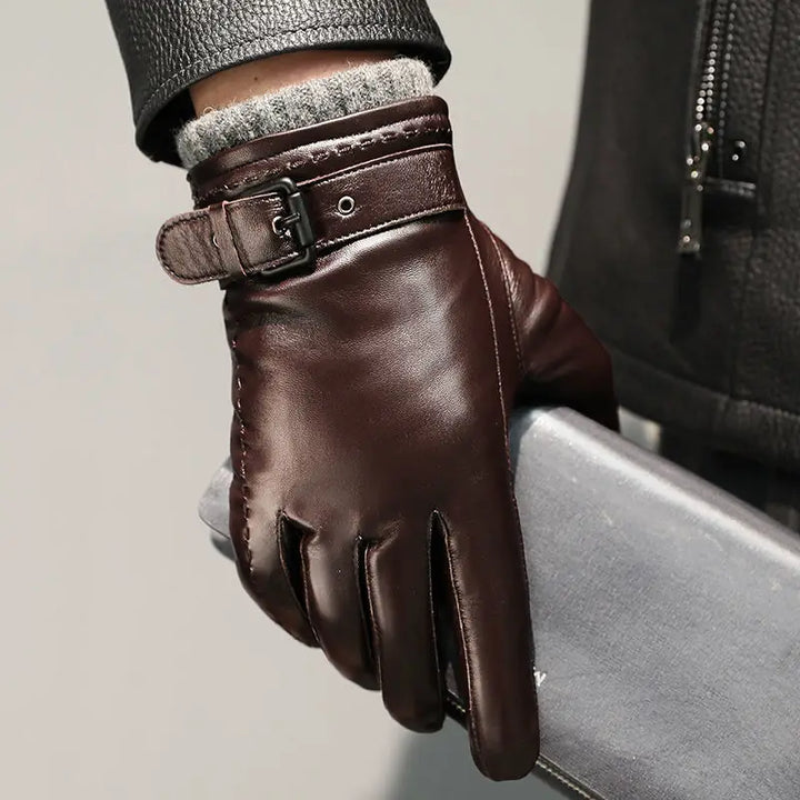 Guantes de invierno cálidos y táctiles para hombre. Ideales para el frío, cómodos y protectores.