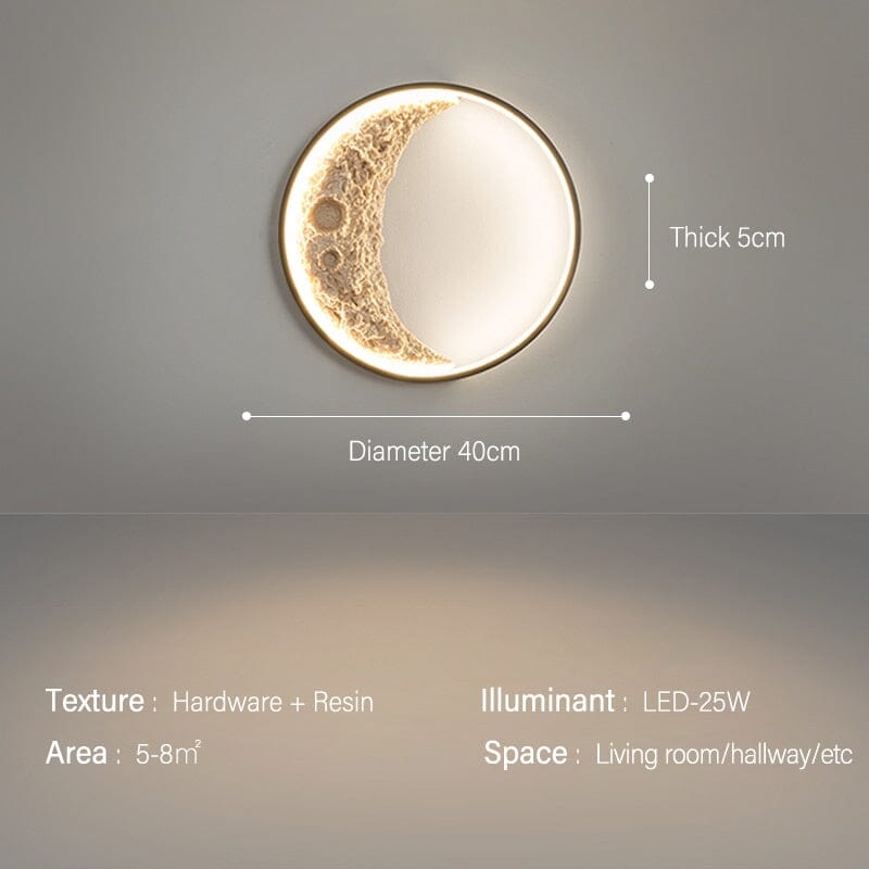 Aplique de pared decorativo con luz LED eficiente. Diseño contemporáneo para una iluminación interior sofisticada.