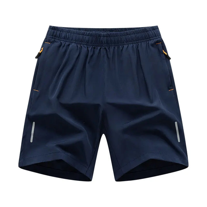 Pantalones cortos deportivos ajustables para hombres. Confort ligero y gran flexibilidad para el gimnasio o actividades al aire libre.