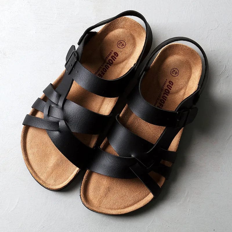Sandalias ortopédicas Gabriel para hombre, ofrecen confort y soporte ergonómico durante todo el día.