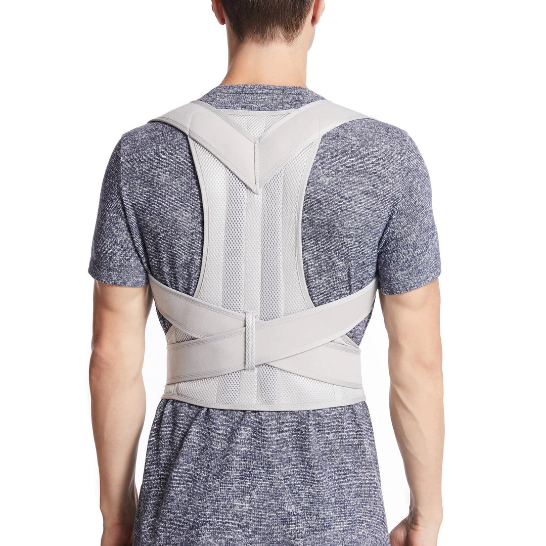 Mantén buena postura con cinturón lumbar ajustable unisex para bienestar en cualquier actividad.