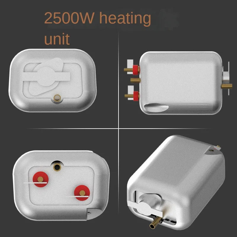 Limpiador a vapor de alta presión eliminando grasa en encimera de cocina. Limpieza profunda.