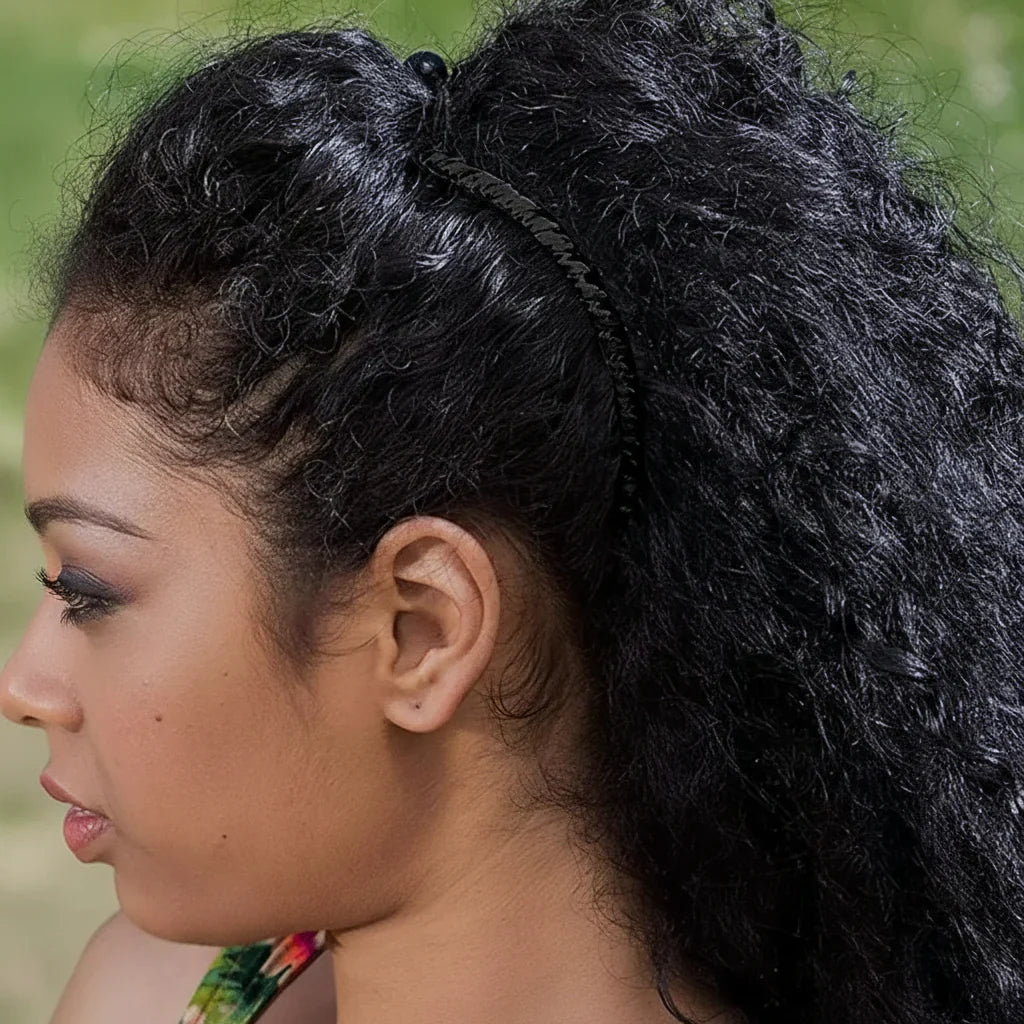 Pinza para el pelo retro para mujer, ideal para sujetar firmemente cabello grueso y denso.