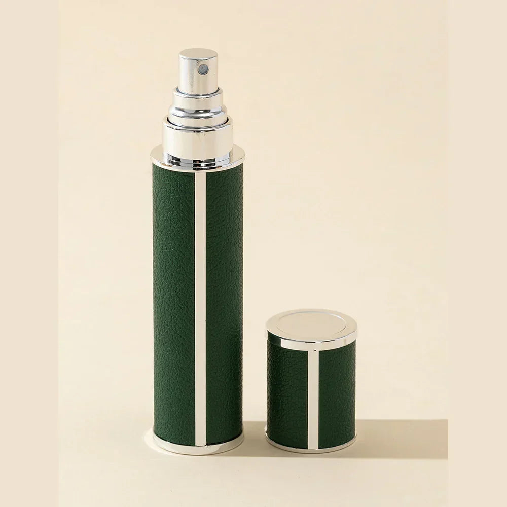 Spray de viaje recargable 10ml para fragancias, dispensador compacto y fácil de usar.