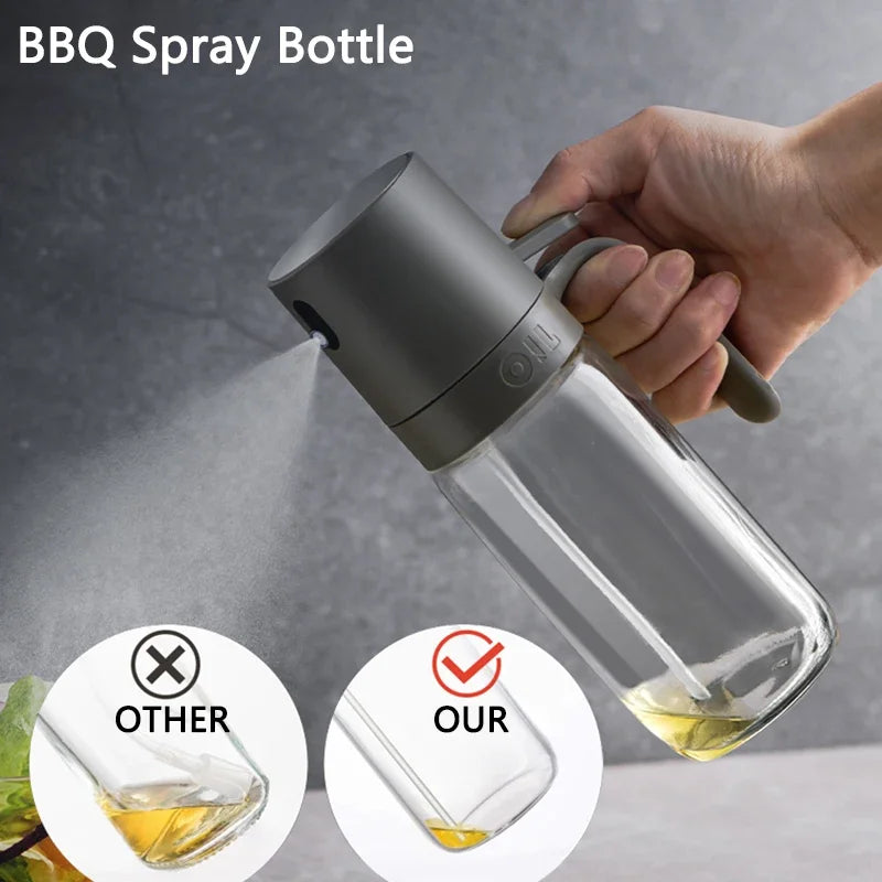 Rociador de aceite para cocina, botella pulverizadora 250ml. Utensilio para cocina eficiente.