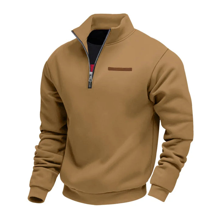 Sudadera de hombre cómoda y versátil, ideal para estilo diario en otoño e invierno. Ropa informal.