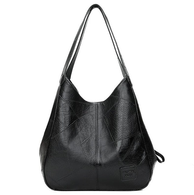 Elegante bolso de hombro para mujer, piel sintética, gran capacidad. Perfecto para viajes y diario.