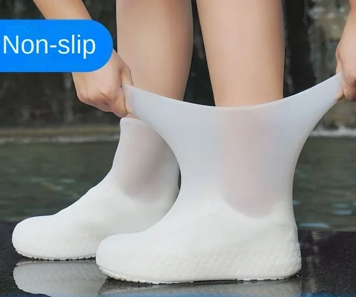 Protección de calzado: cubrezapatos de silicona impermeables unisex, para lluvia y exteriores.