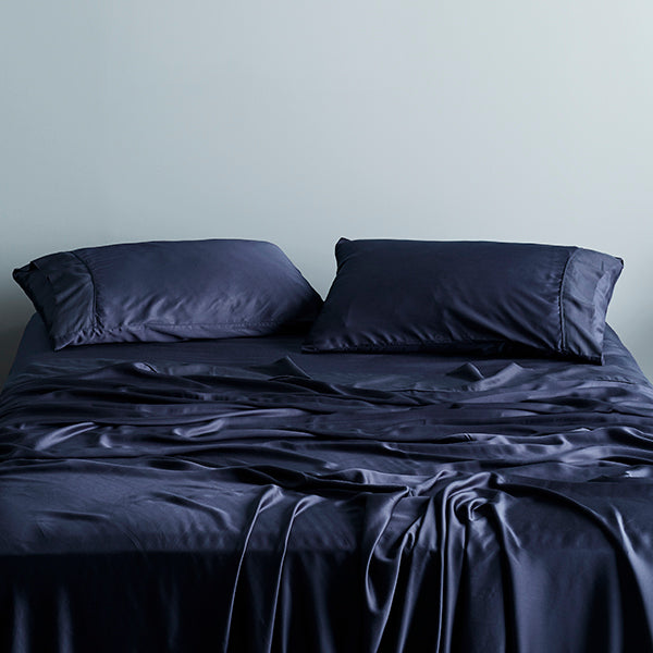 Fundas de almohada suaves y sostenibles, lyocell bambú satén.