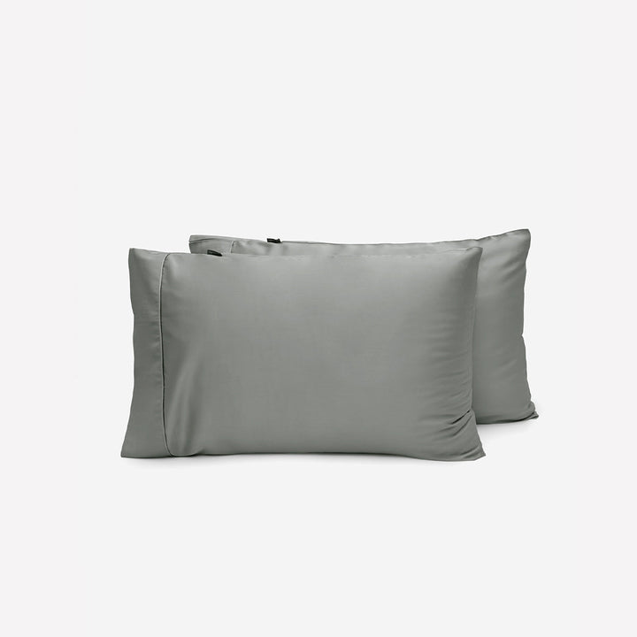 Fundas de almohada de lujo, refrescantes de satén bambú lyocell.