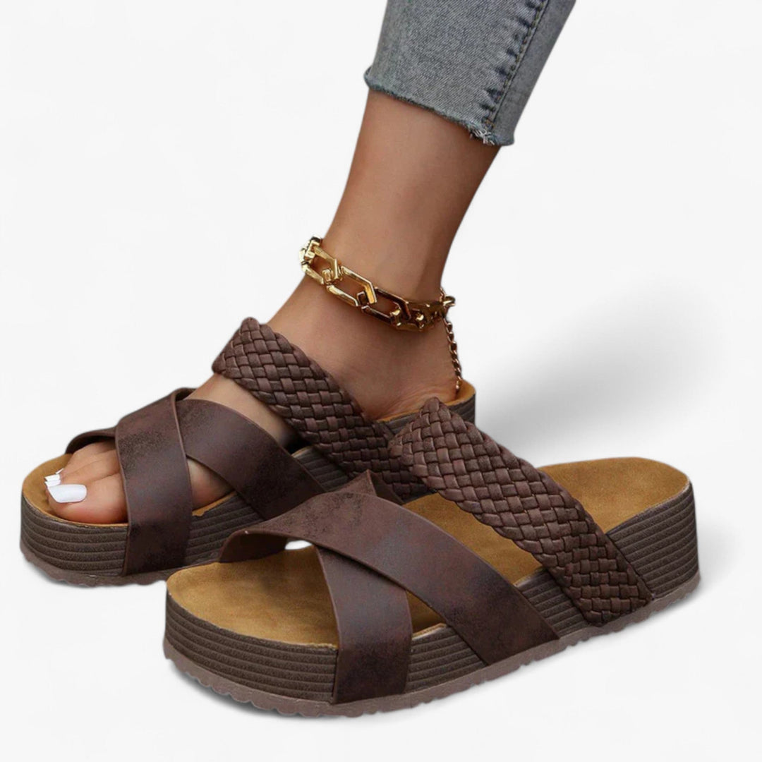 Sandalias ortopédicas Sofia para mujer, diseño ergonómico y soporte avanzado para el arco del pie, confort diario.