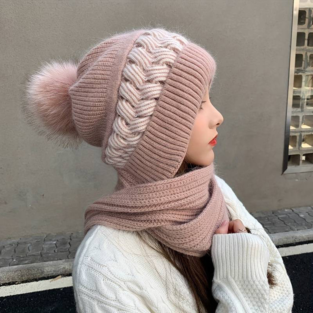 Bufanda acrílica cálida para mujer, diseño chic, accesorio de moda para invierno, ofrece protección contra el frío.