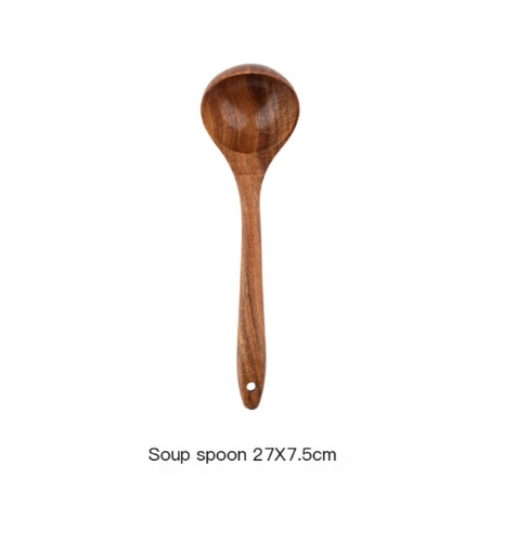 Set de cocina de madera, incluye espátulas y cucharas, duraderos y seguros para cocinar.