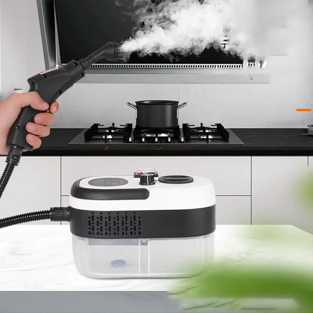 Consigue un hogar impecable con la limpiadora a vapor 2500W. Limpieza profunda y desinfección sin esfuerzo.