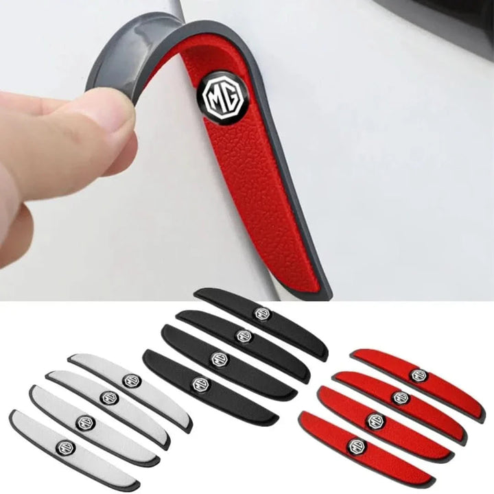 Tiras protectoras delgadas para el exterior del coche, estilo tuning, que ofrecen defensa antiarañazos universal.