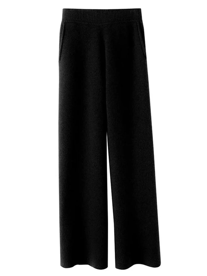 Pantalones de mujer casuales, cintura alta, cálidos y cómodos, perfectos para cualquier ocasión.