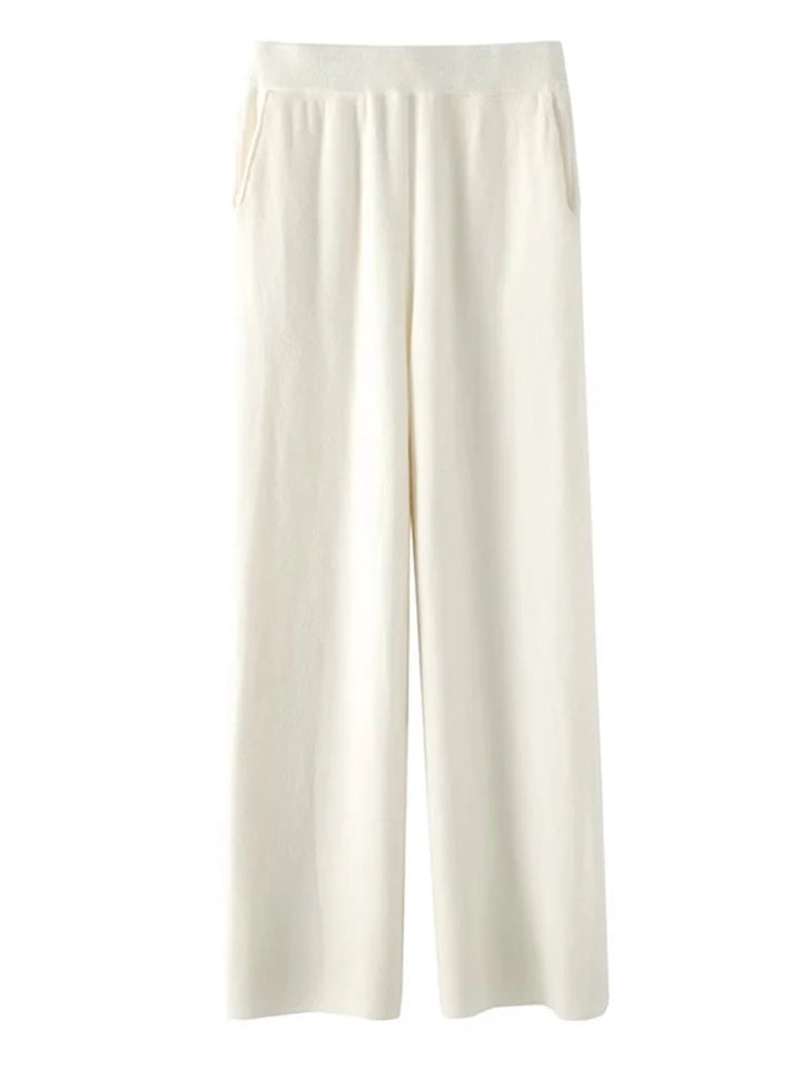 Ropa de mujer: pantalones de cintura alta, suaves y cómodos, esenciales para la moda de invierno.