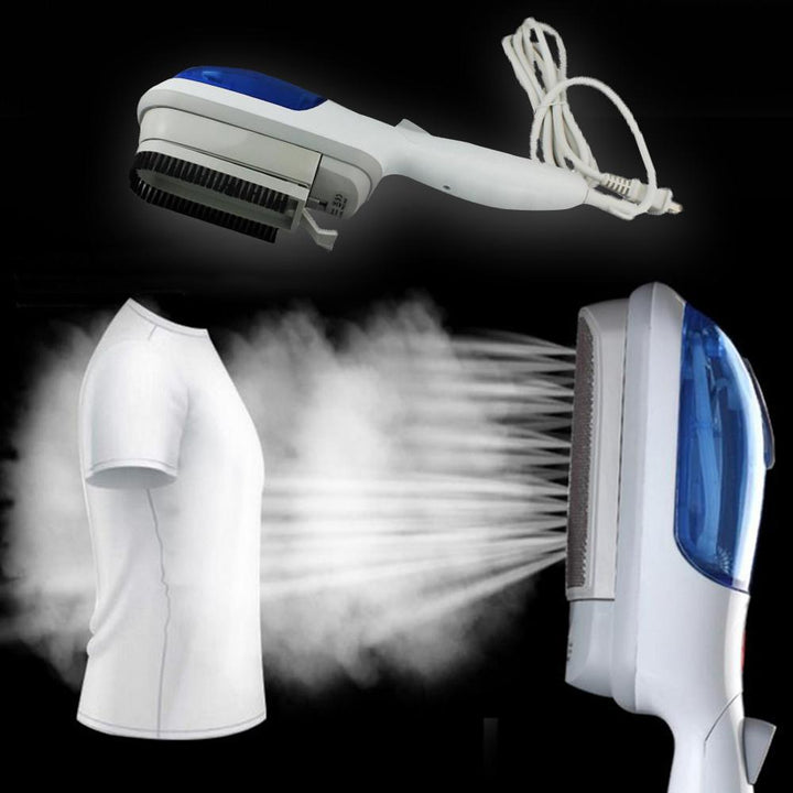 Vaporera de mano rápida y eficiente para planchado express de ropa y telas delicadas.