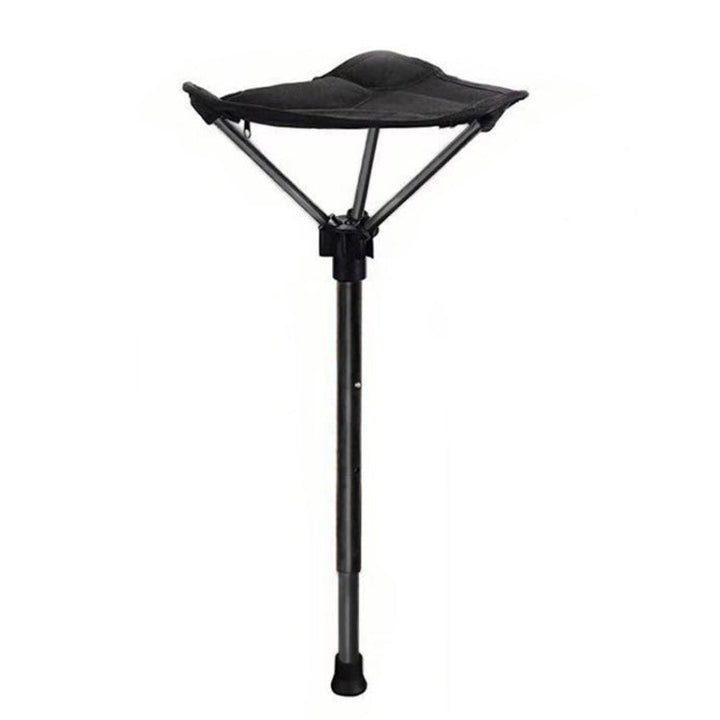 Silla plegable telescópica portátil unisex para camping, pesca y viajes, ultraligera y cómoda.