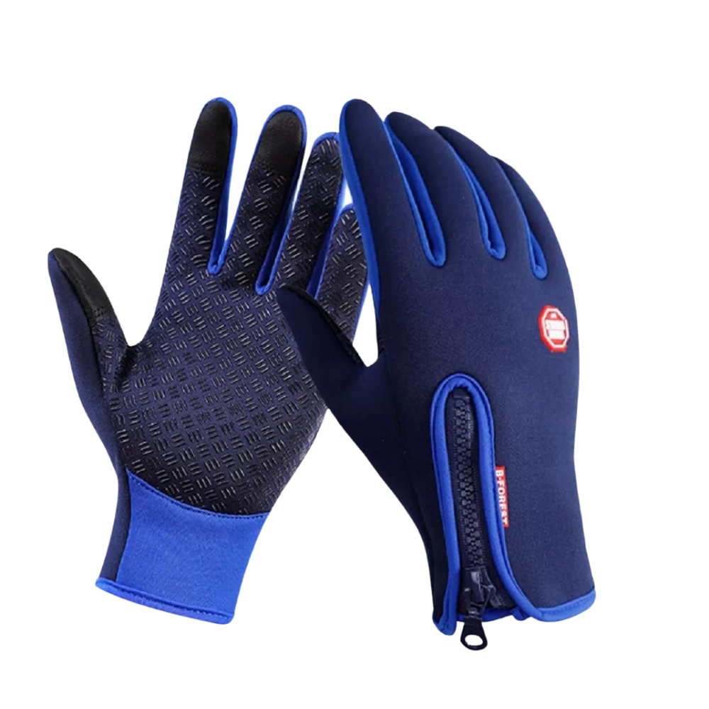 Guantes térmicos ergonómicos unisex, impermeables y antideslizantes. Diseño cómodo para mantener tus manos calientes en invierno.
