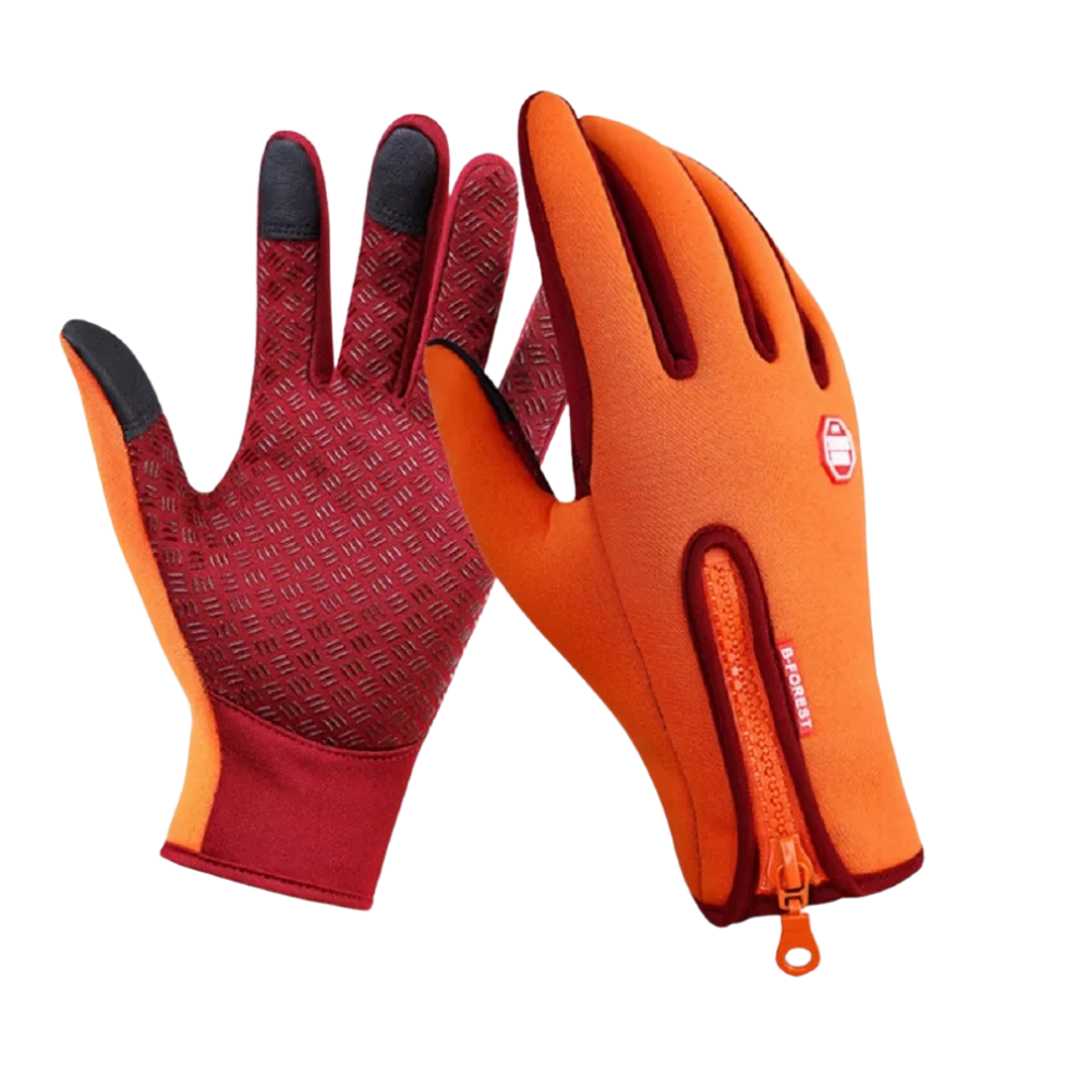 Guantes de invierno para frío extremo, impermeables y antideslizantes. Accesorios térmicos ideales para esquí y ciclismo en la nieve.