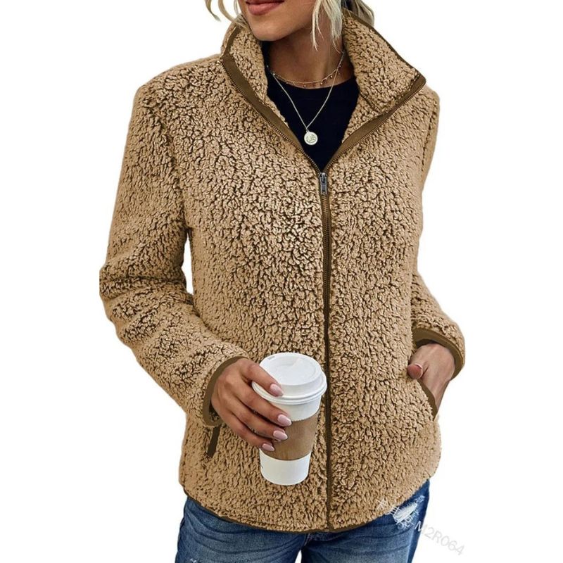 Chaqueta de invierno para mujer, estilo casual, cálida y protectora contra el frío invernal.
