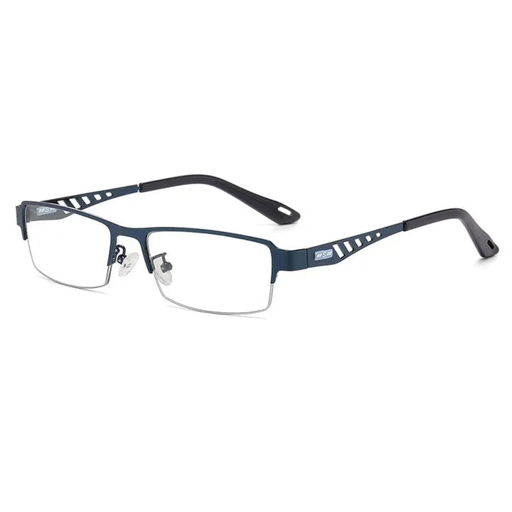 Montura ultraligera de gafas de lectura multifocales para hombre, con alta comodidad y diseño moderno.